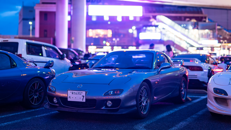 Illustration for article titled Here’s How Japan Does a Giant Mazda Rotary Party